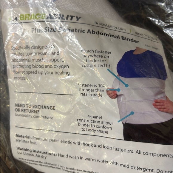 Other - Ab binder, Plus Size Abdominal Binder